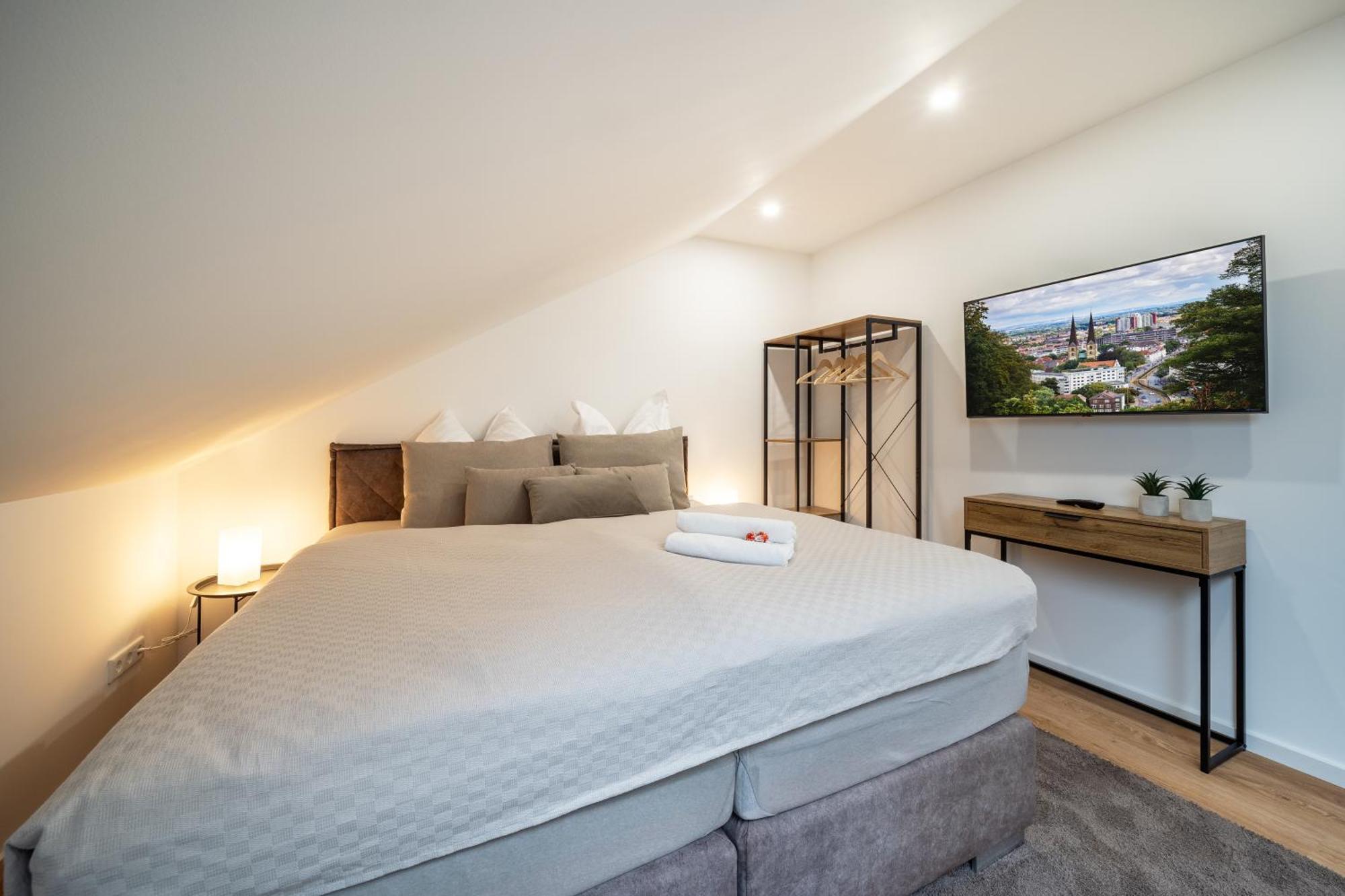 Apartment Milse - Modern. Stylisch Bielefeld Eksteriør bilde