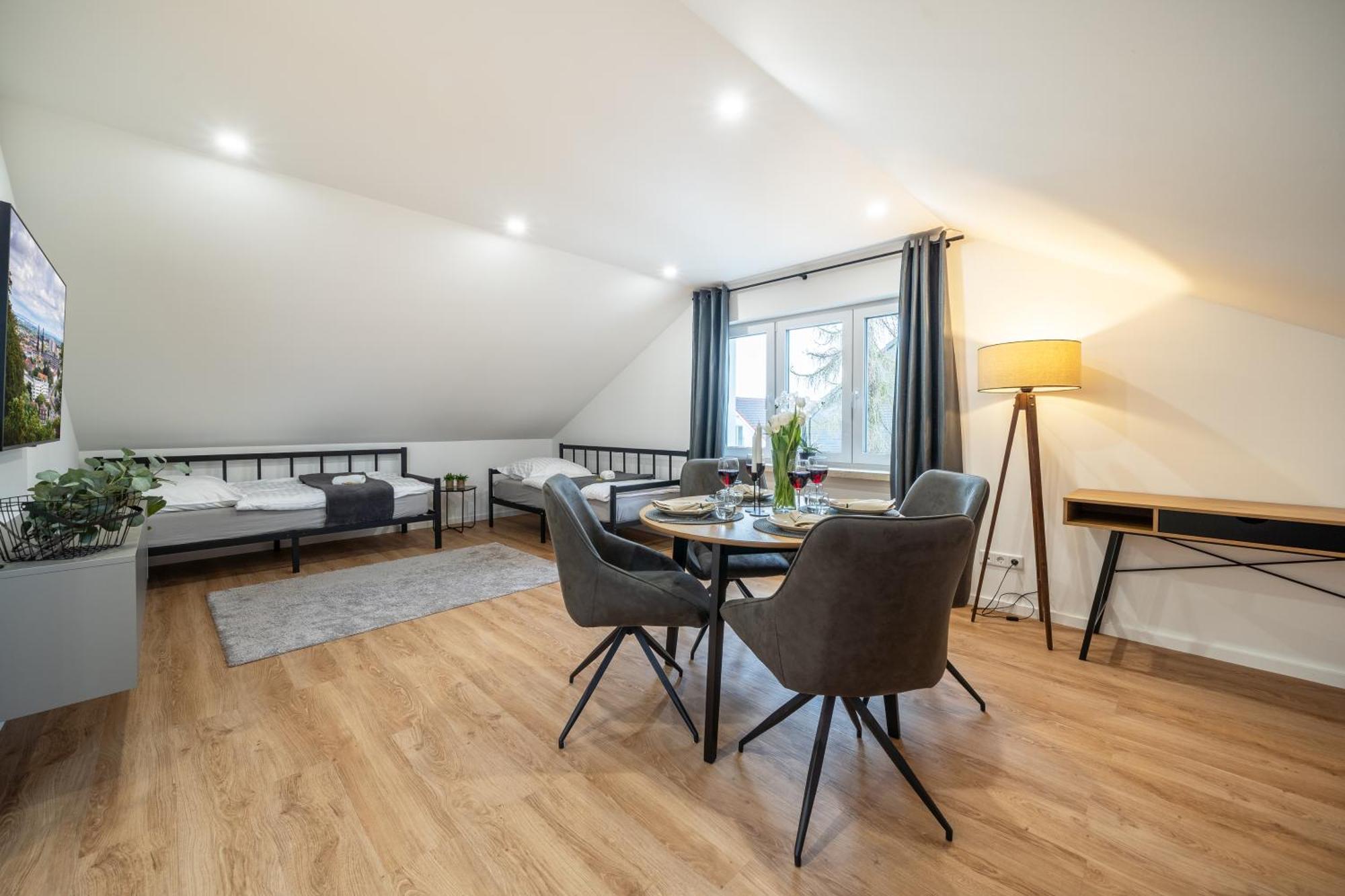 Apartment Milse - Modern. Stylisch Bielefeld Eksteriør bilde